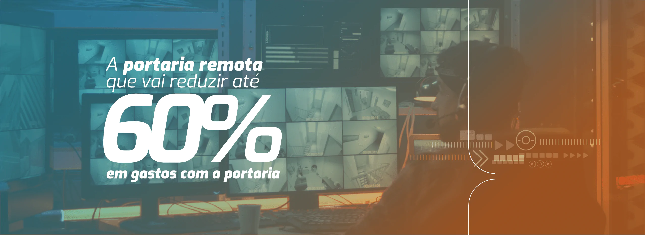 Reduza até 60% dos gastos com portaria